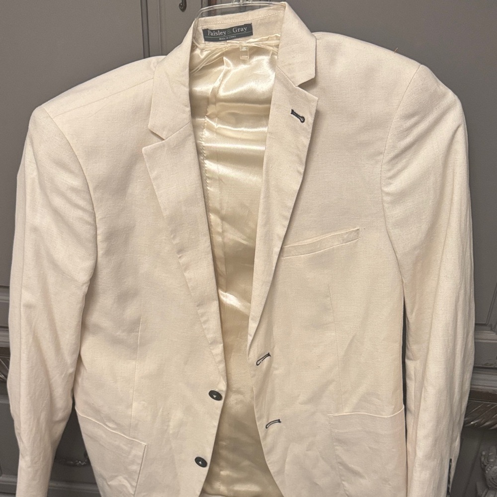 Paisley & Gray Off-White Women’s Blazer